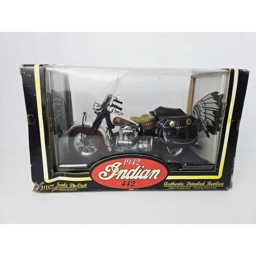 1942 Indian Motorcycle Die Cast 1/10‎ Strombecker 1996 model